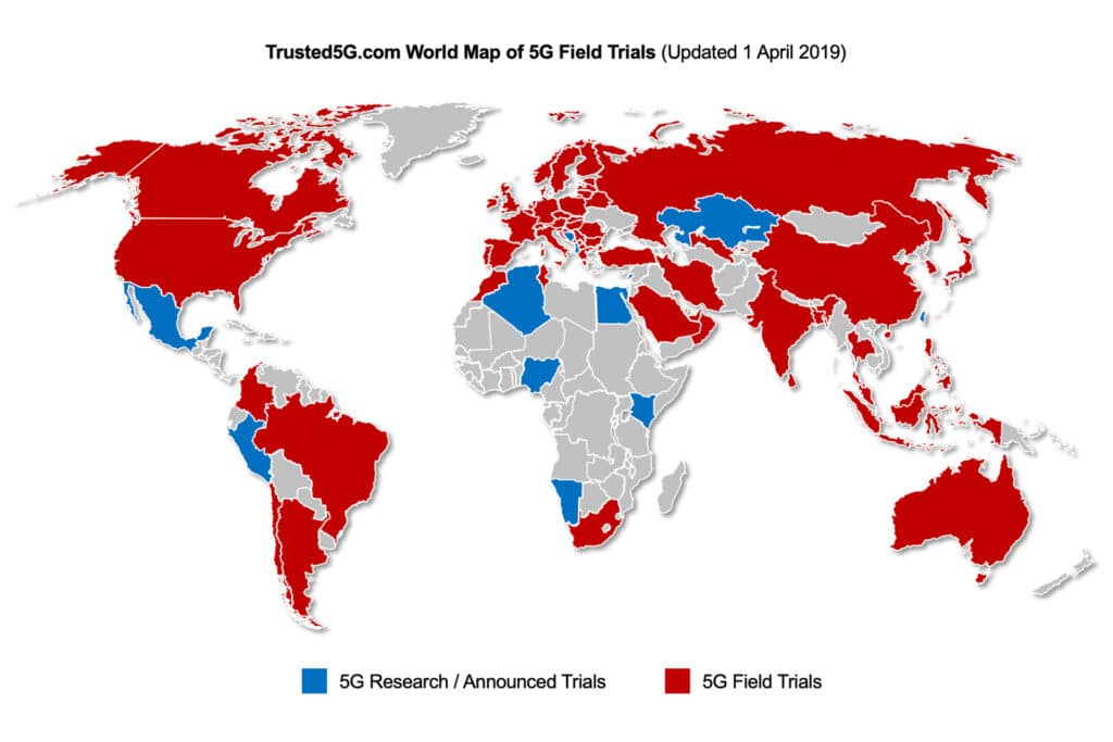 5G World Map